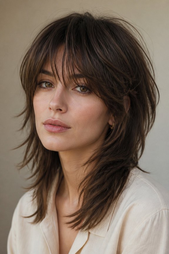 feathered cut for volume