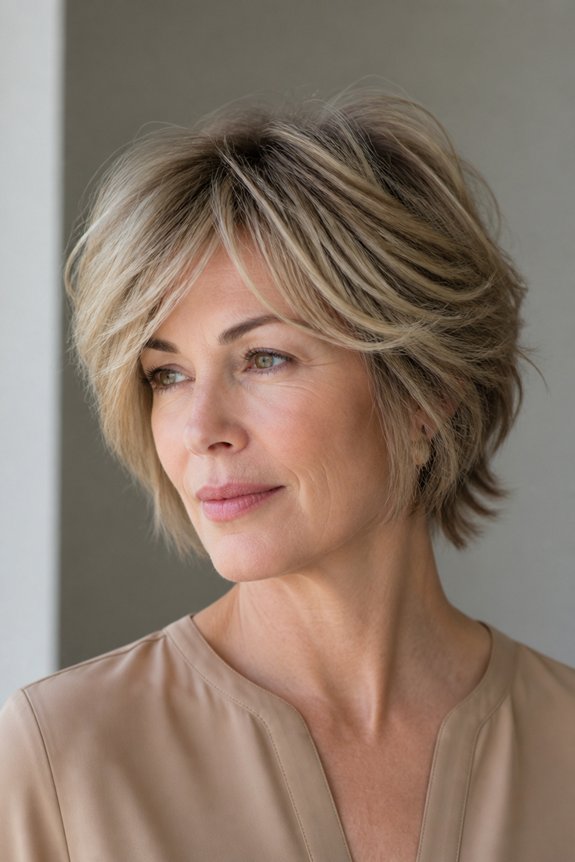 feathered layers for volume