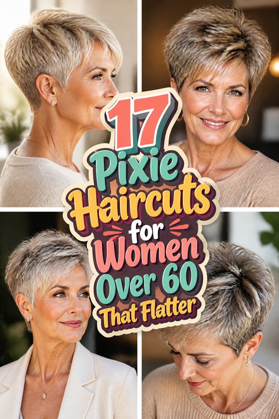 flattering pixie haircuts women