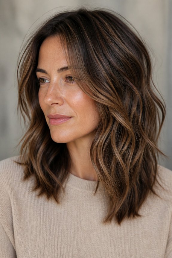 layered cuts enhance curls