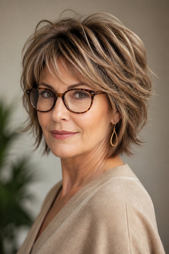 layered cuts enhance volume