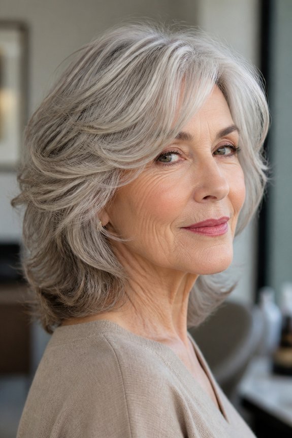 layered cuts enhance volume