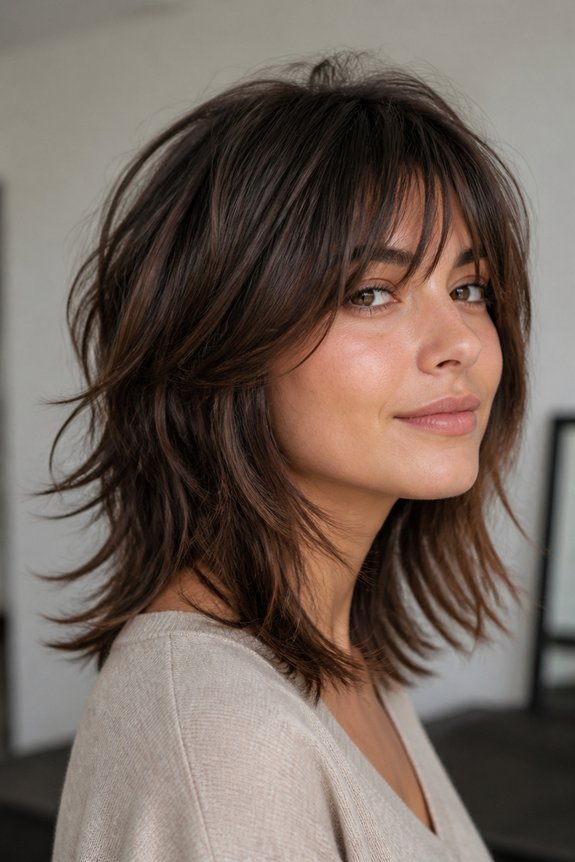 layered cuts for face shape