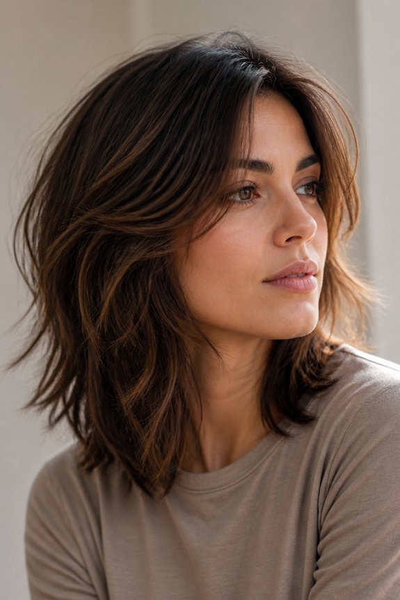 layered cuts for movement