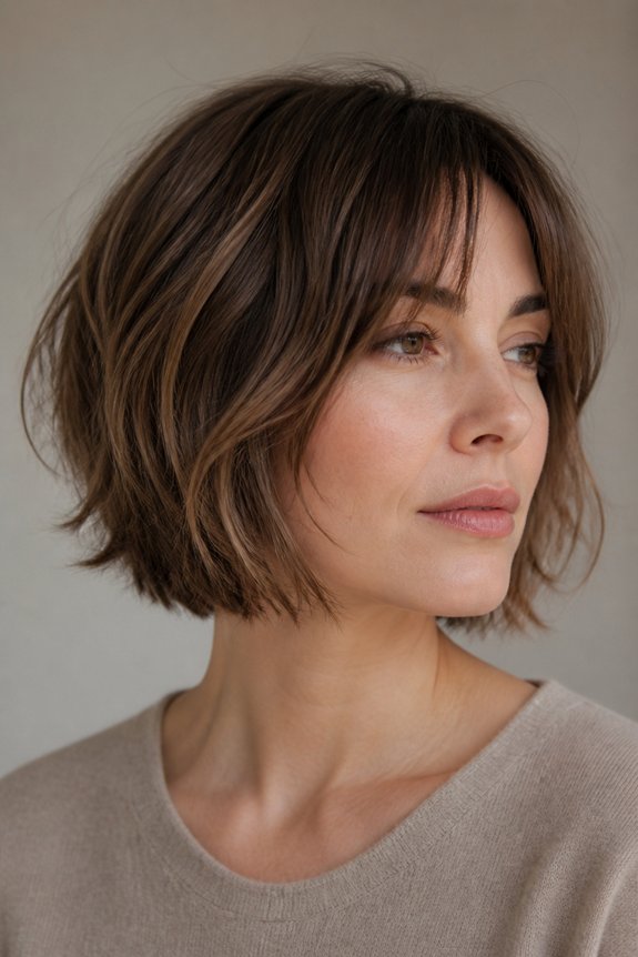 layered volume for fine hair