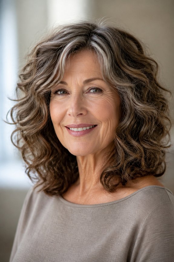 long layers enhance curls