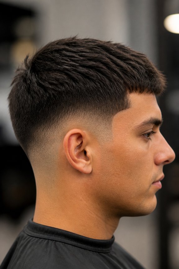 low taper fade haircut