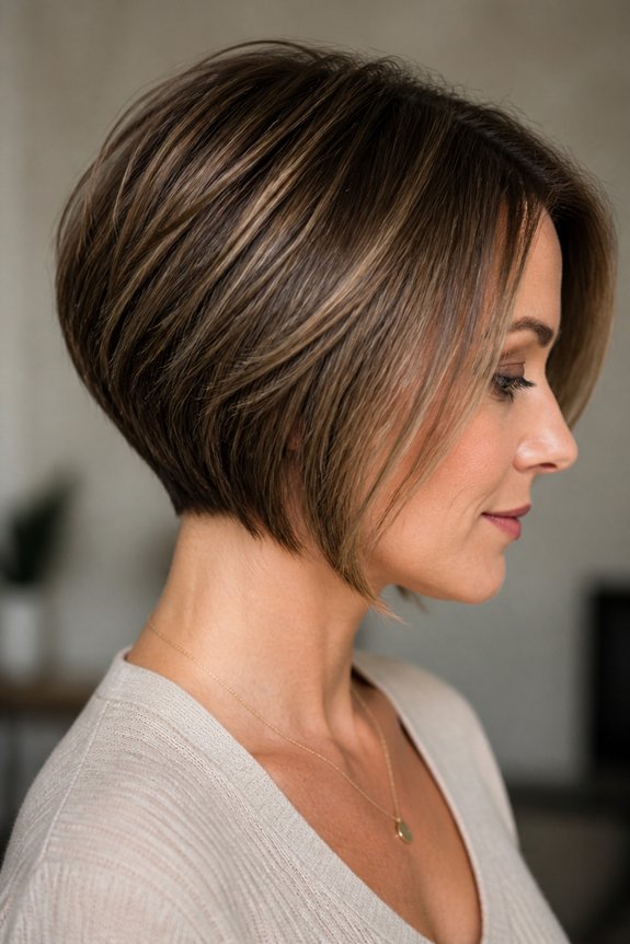 maintain your stacked bob