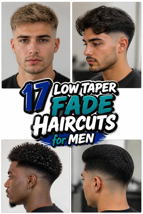 men s low taper fade