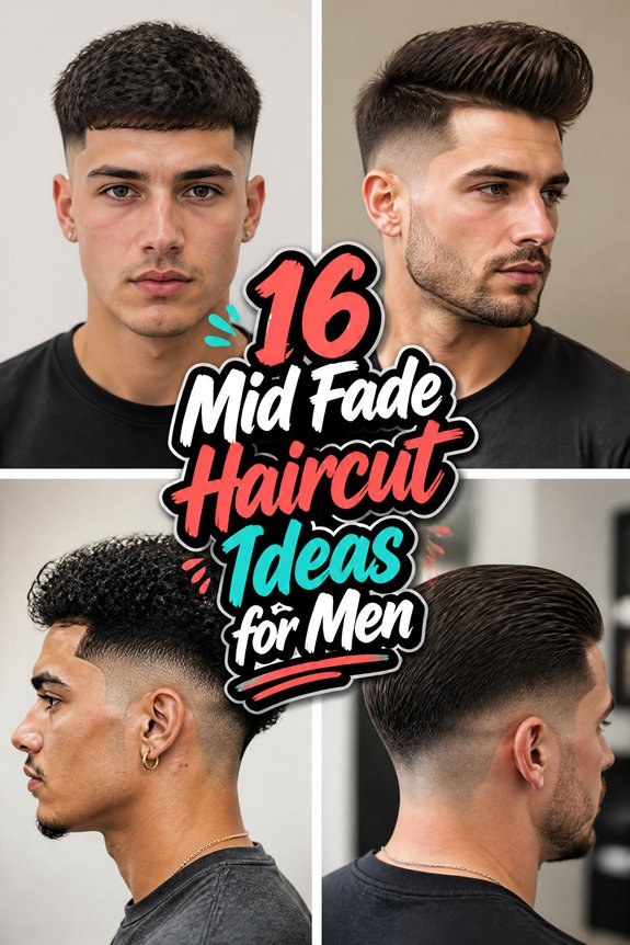 men s mid fade hairstyles