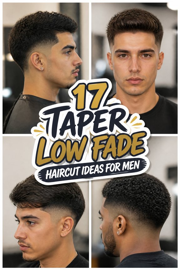 men s taper low fade