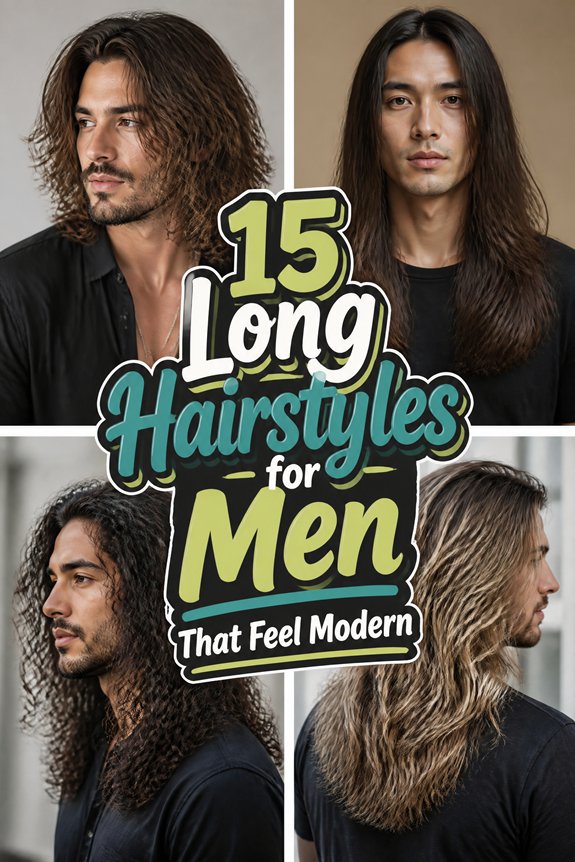 modern long hairstyles for men