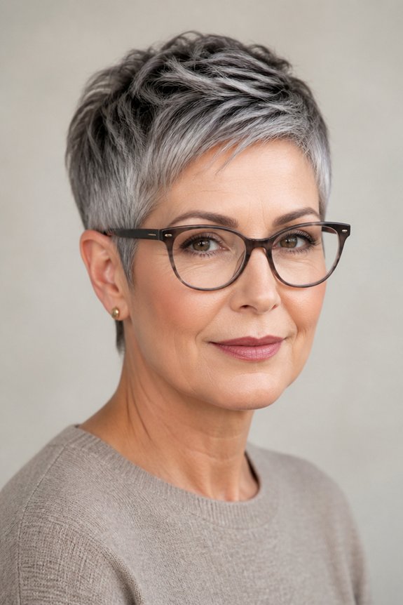 modernized pixie cut maintenance