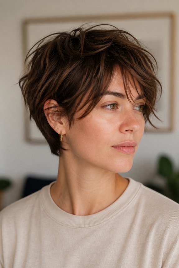 pixie bob short edgy versatile