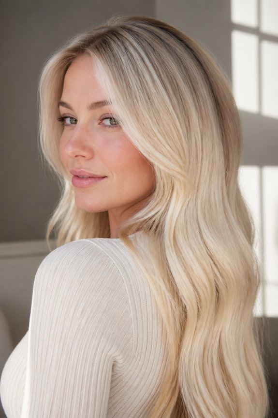 platinum blonde hair care