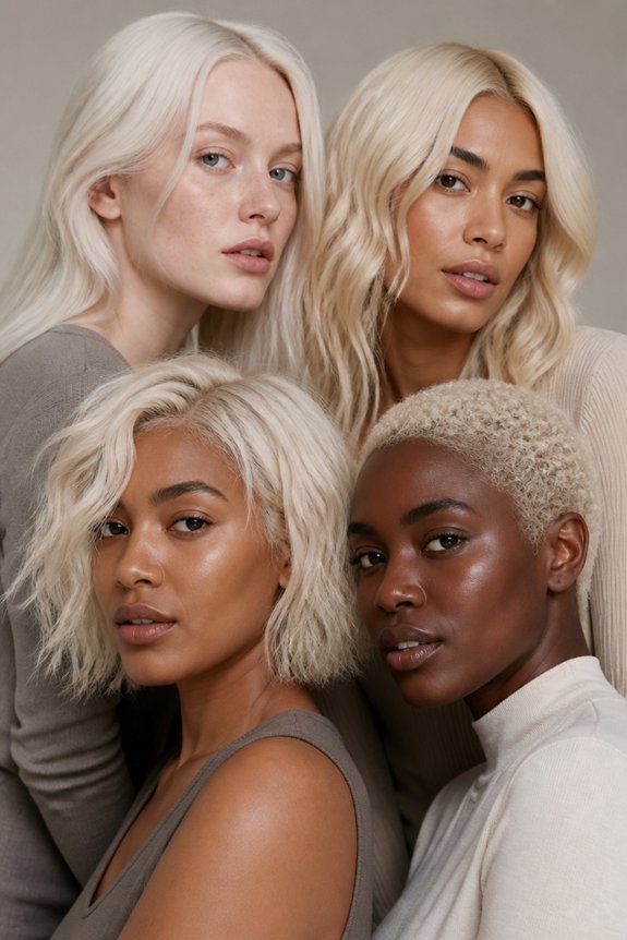 platinum hair suits everyone