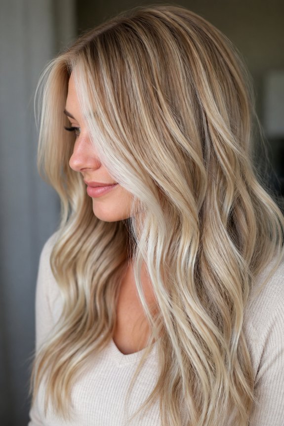 platinum highlights enhance dimension