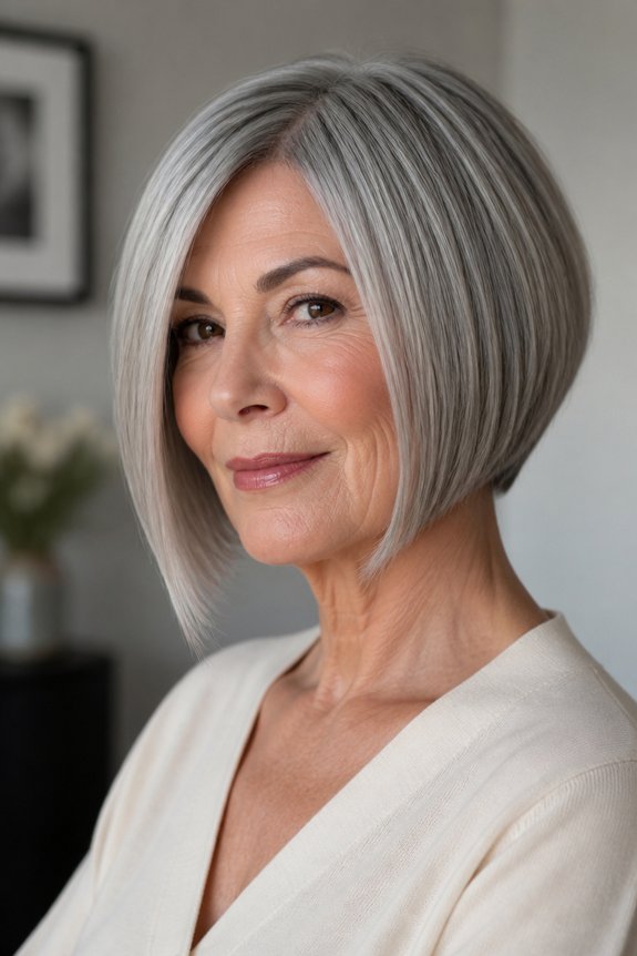 polished angular bob maintenance