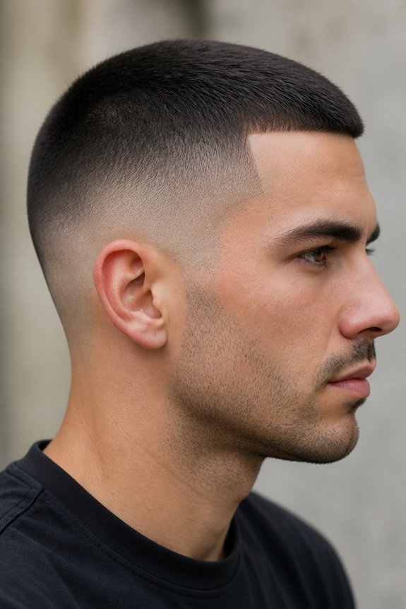 polished buzz cut fades