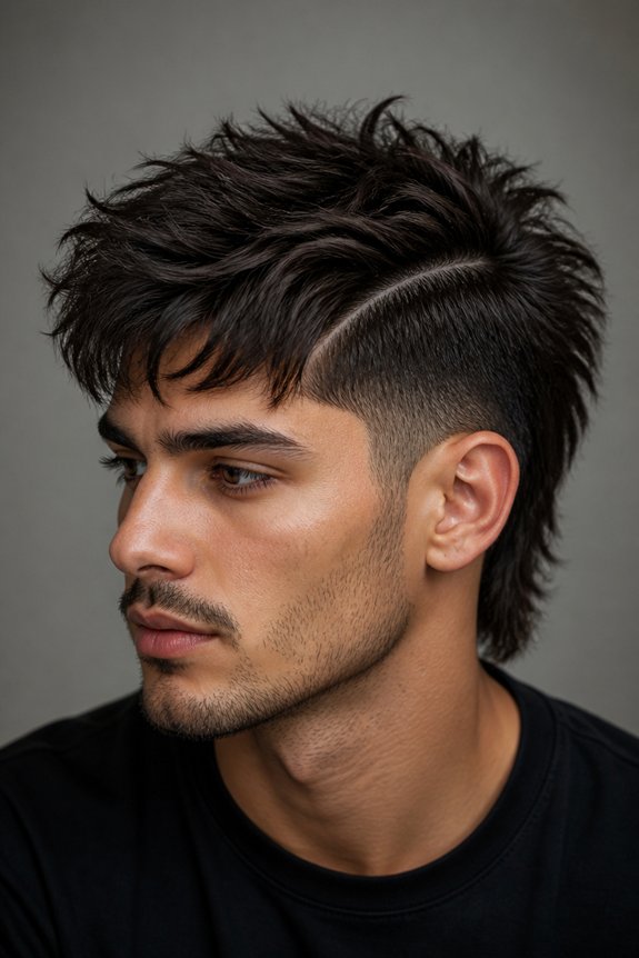 polished playful hair contrast