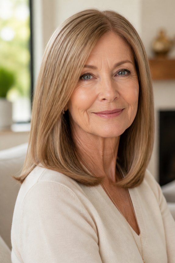 polished timeless effortless hairstyle