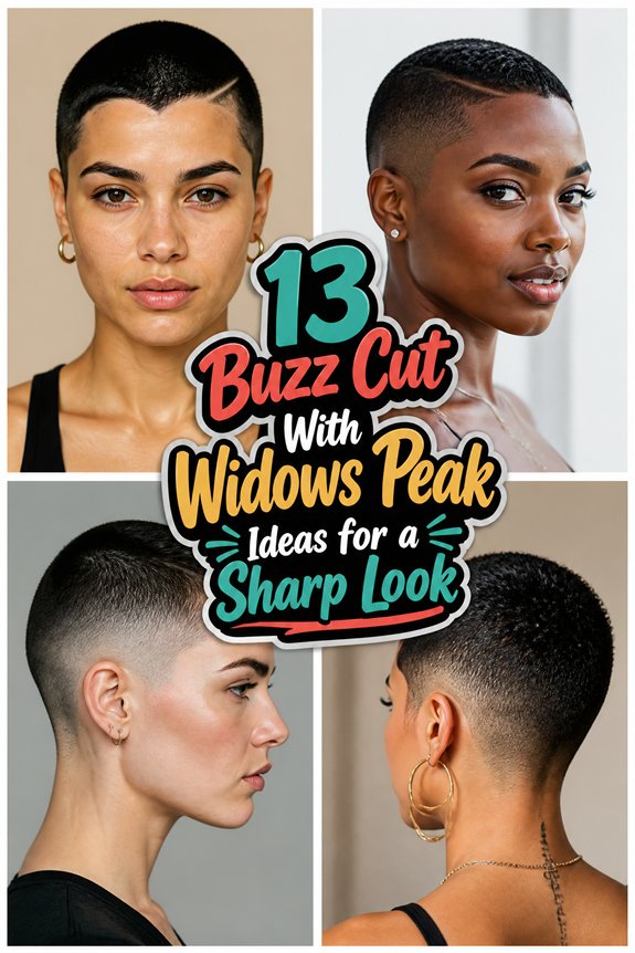 sharp buzz cuts styles