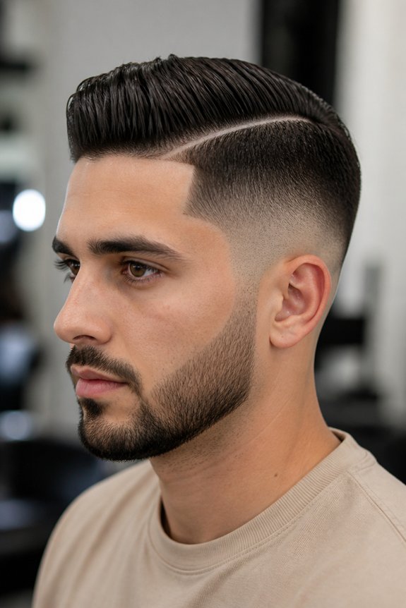 sharp look mid fade