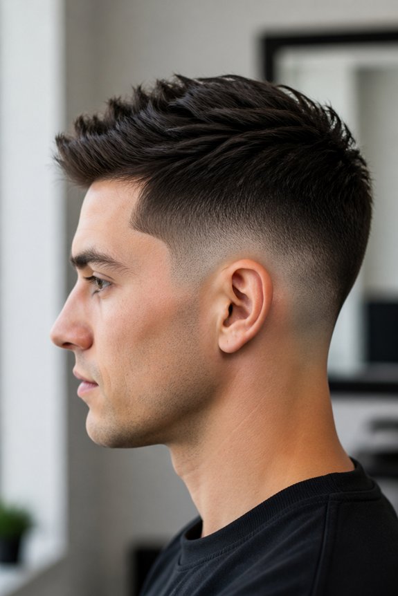 sharp low maintenance haircut style