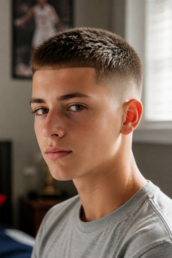 sharp low maintenance hairstyle option