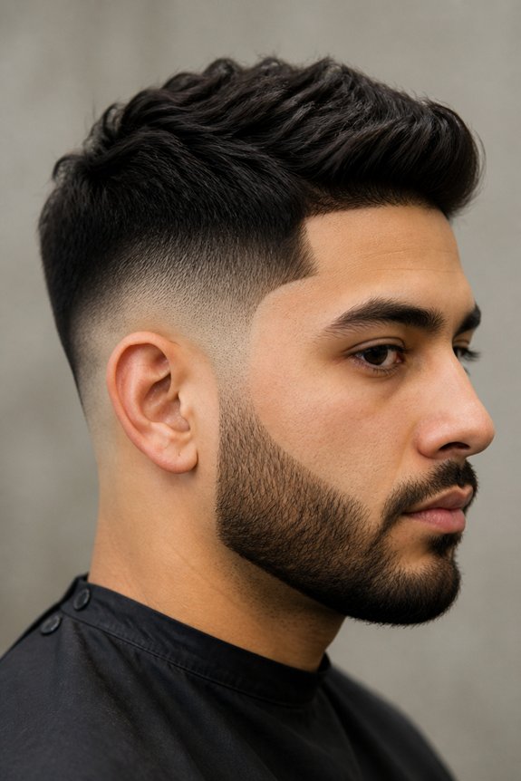 sharp skin fade blend