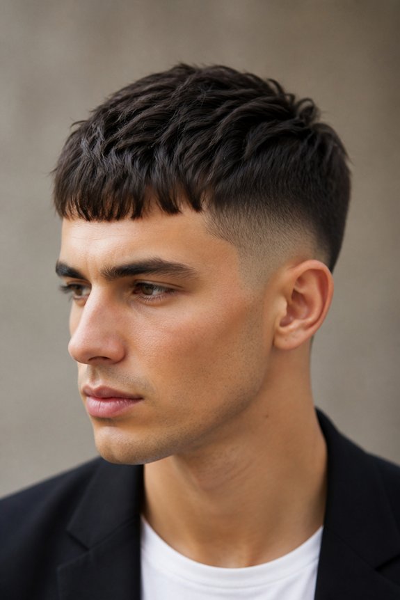 sharp stylish french crop