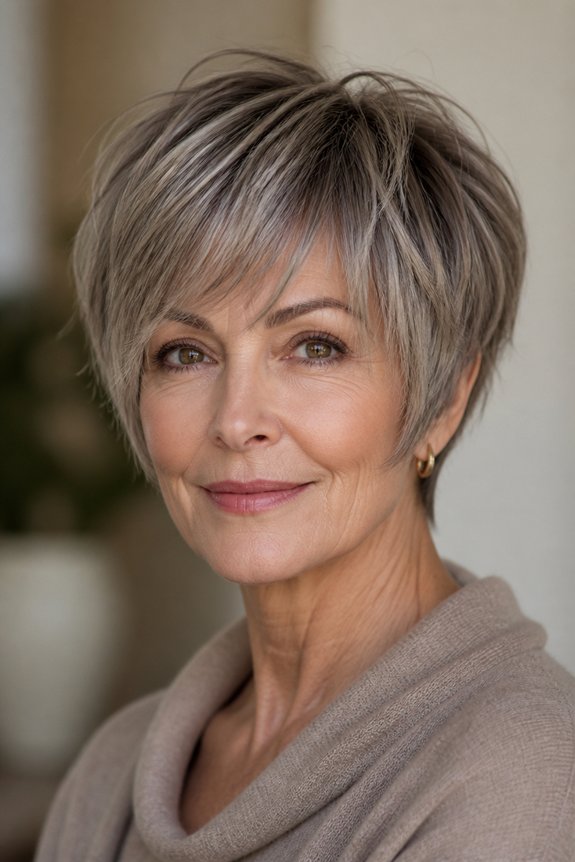 short bangs enhance features