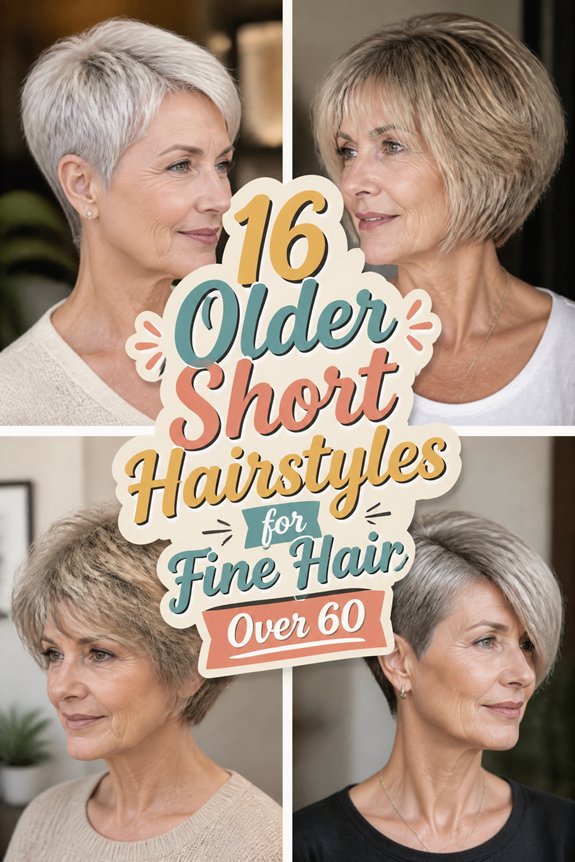 short hairstyles for seniors