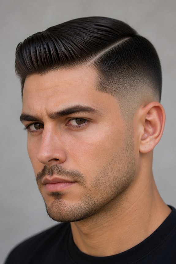 side part hairstyle explanation