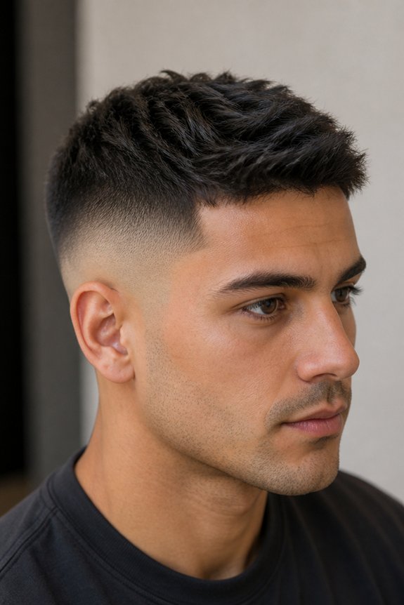 skin fade crew cut