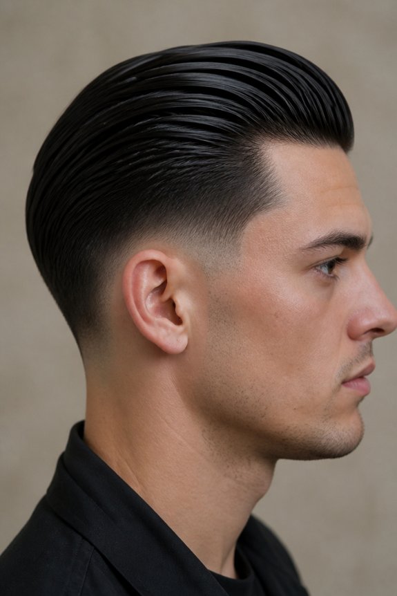 sleek polished sharp hairstyle