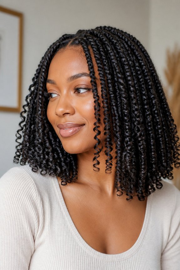 spiral curls enhance twists