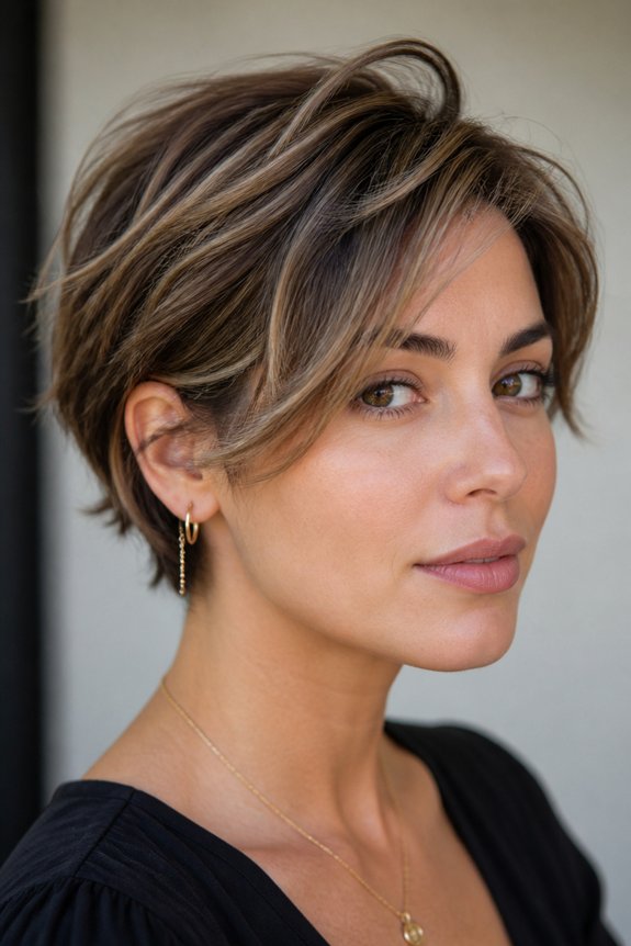 subtle highlights for sophistication