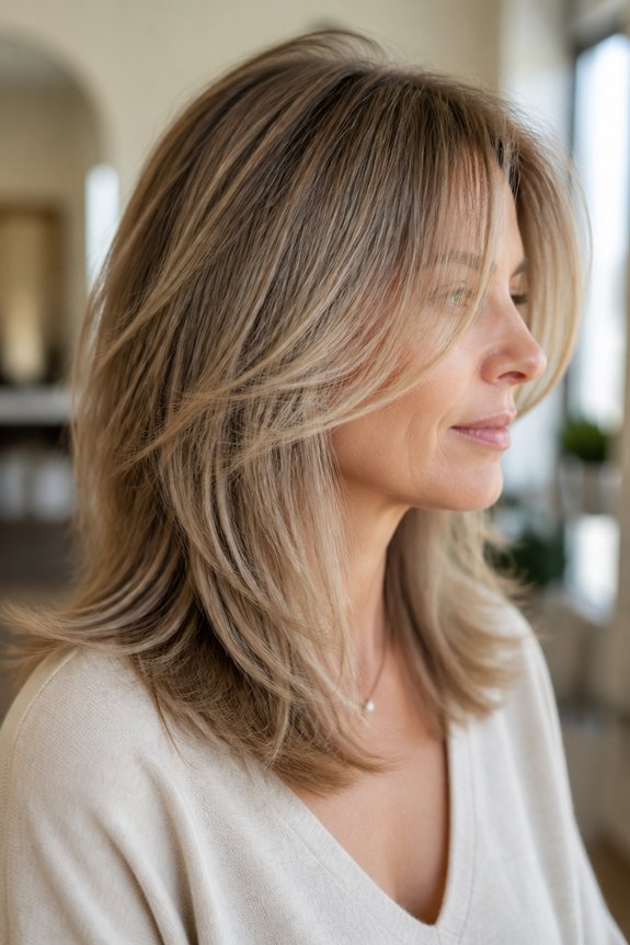 subtle layers for fullness