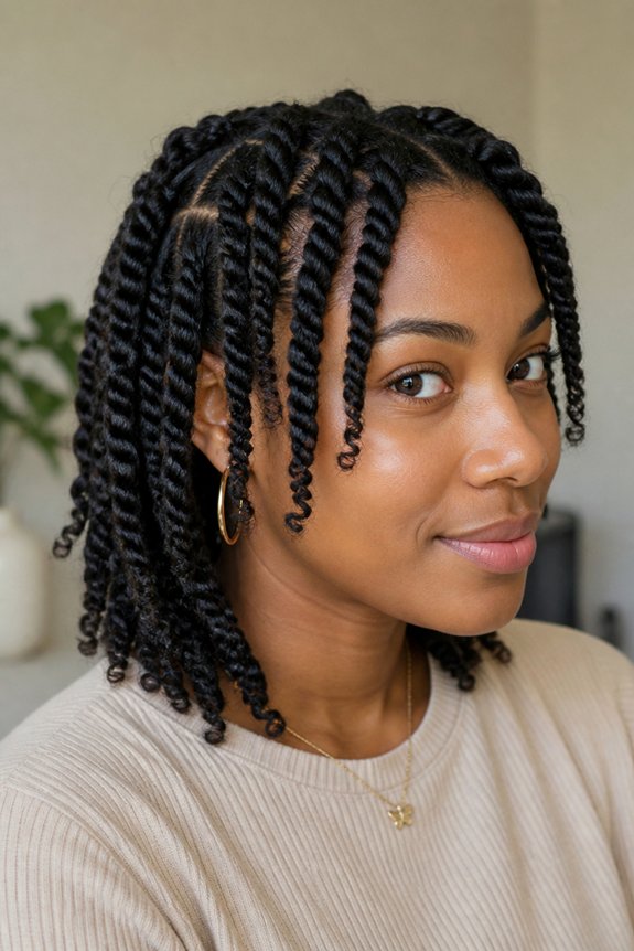 tailored twists for hair