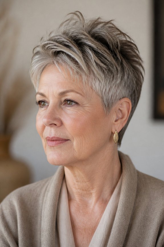 tapered pixie for elevation