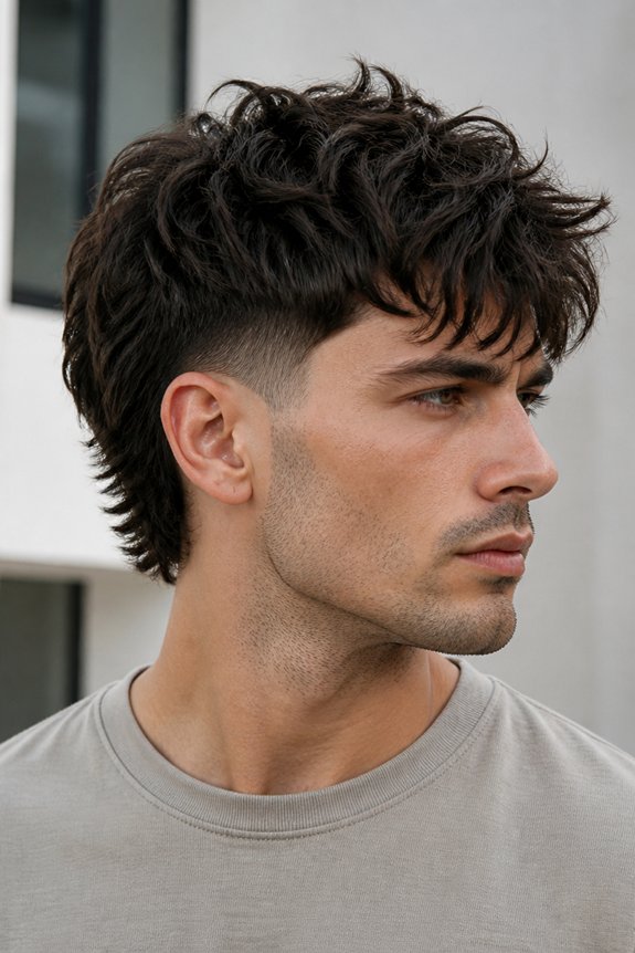 tapered wolf cut styling essentials