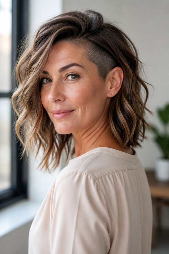 textured lob with movement