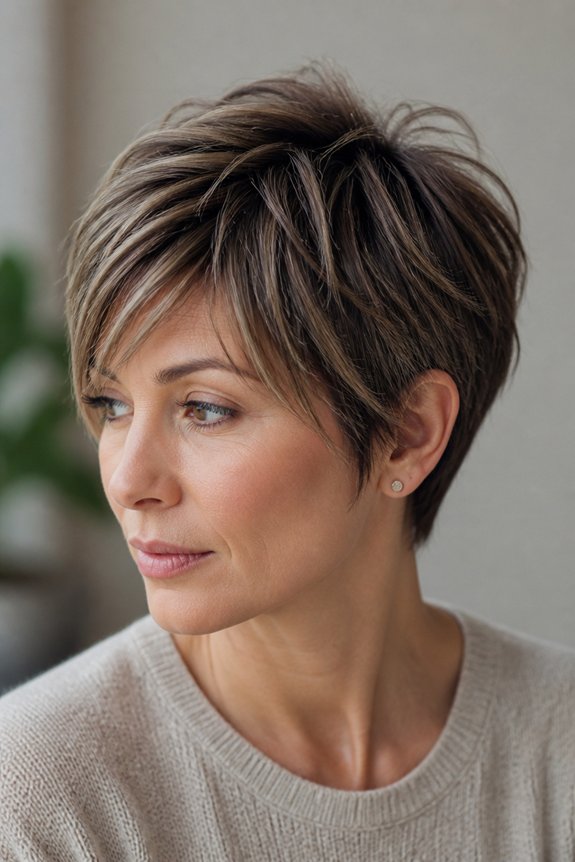 textured pixie for volume