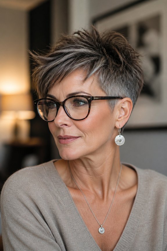 textured undercut for volume