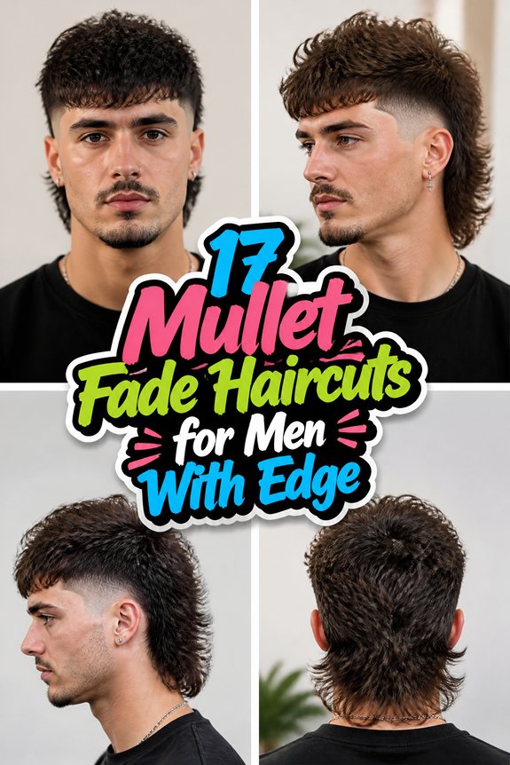 trendy men s mullet haircuts