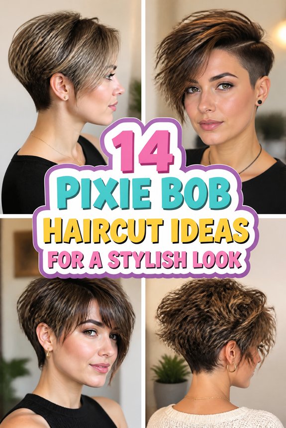 trendy pixie bob hairstyles
