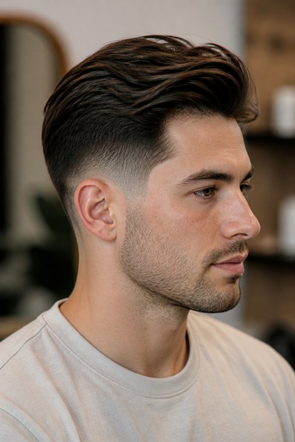 versatile mid fade hairstyle