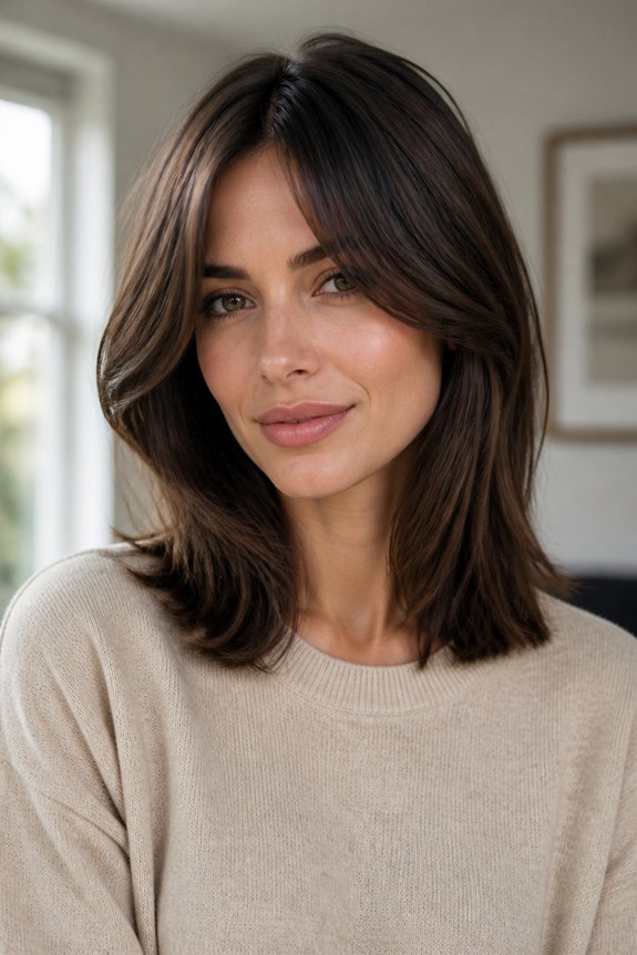 versatile shoulder length bob hairstyle