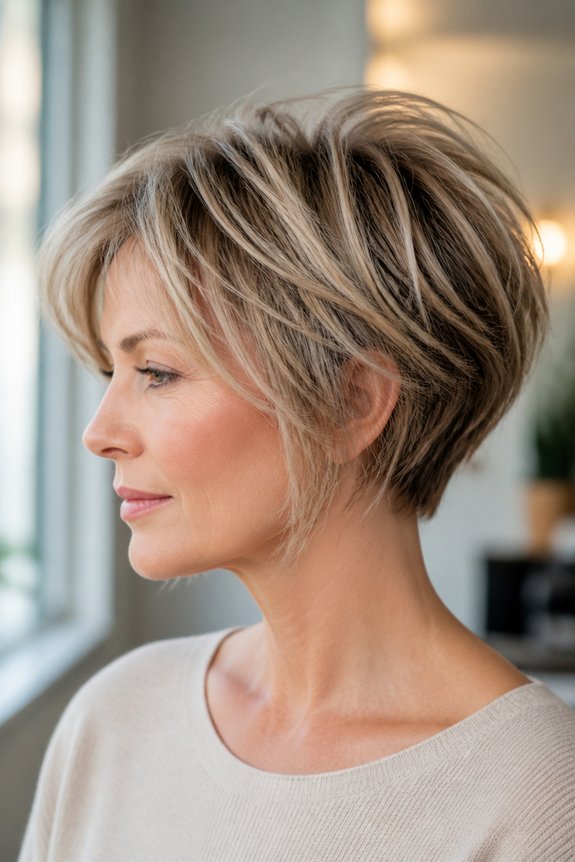 volume enhancing stacked bob